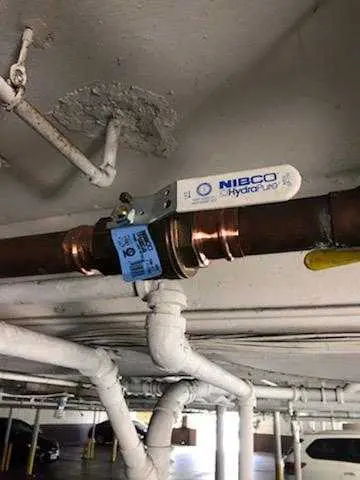 Copper pipe repair and valve work for Water Line Repair in Colmar
